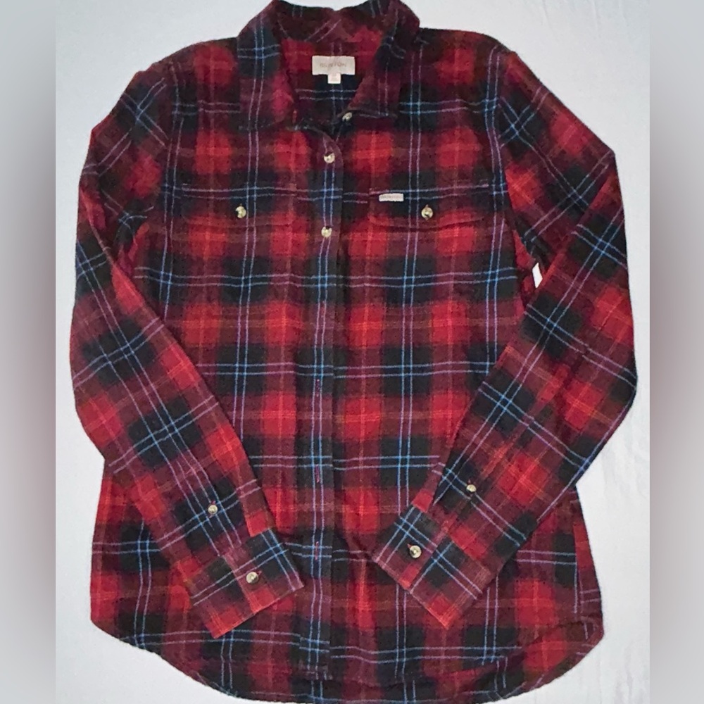 Brixton Women’s Red Flannel Shirt‎